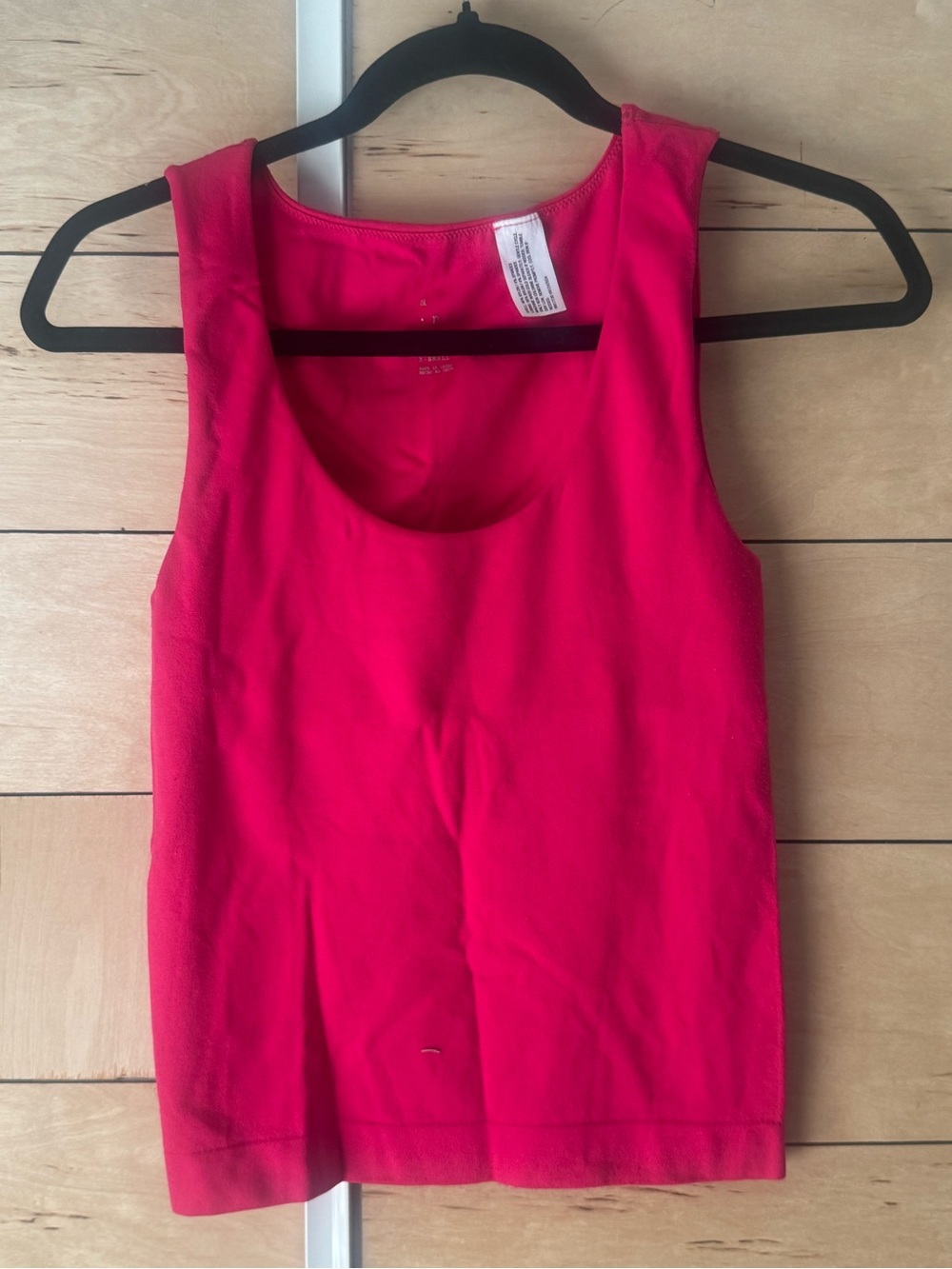 a new day Bright Red Scoop Neck Tank Top